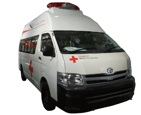 日本赤十字社様　通信指令車